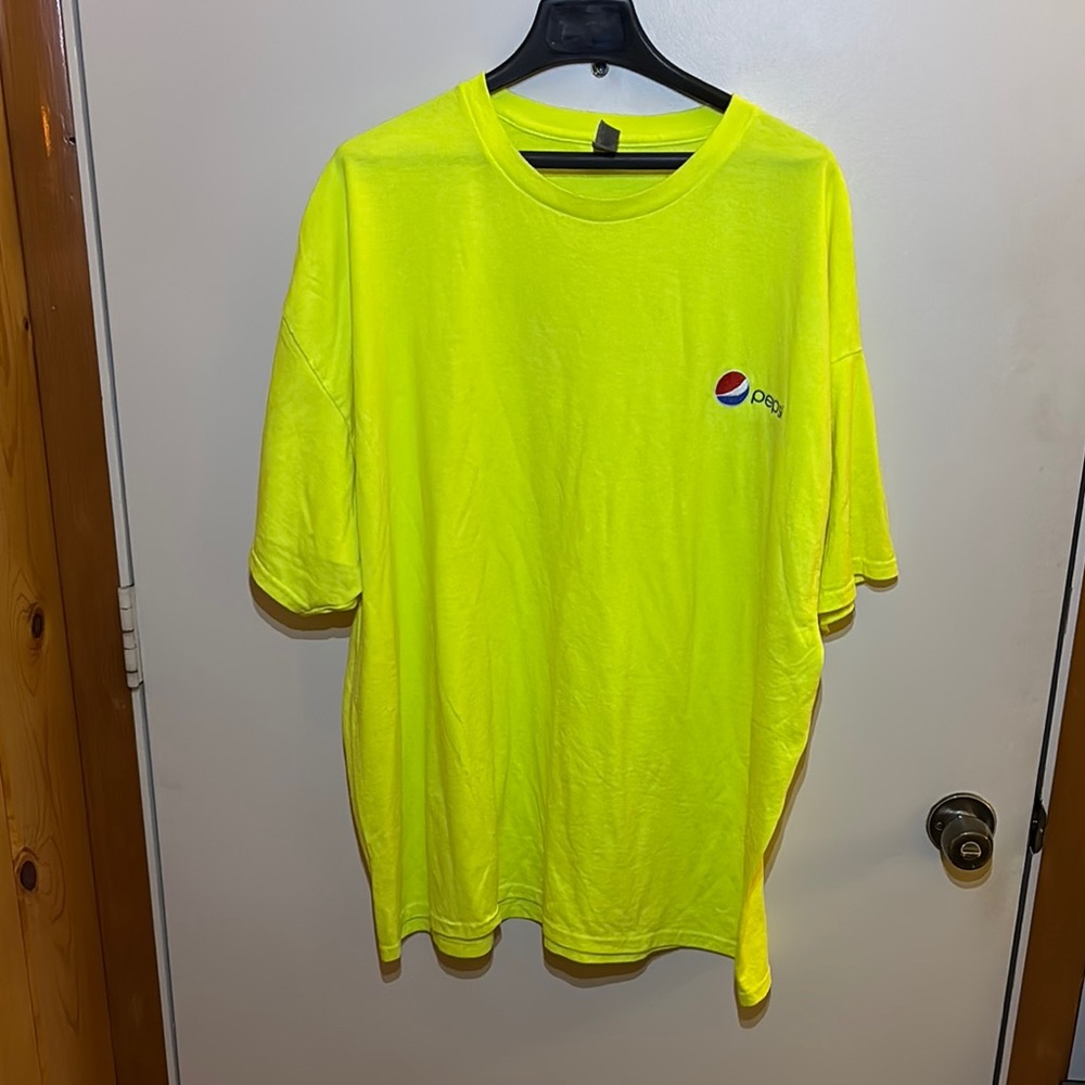 Pepsi Yellow Short Sleeve Tee